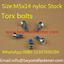 Torx Screw Bolts Nyloc Screw